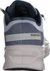 The back view of a blue and gray Skechers Slip-Ins sneaker. Produktbild-Vorschau