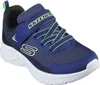 A single blue and green Skechers shoe is shown against a white background. Produktbild-Vorschau