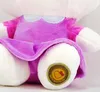 Close-up of a Hello Kitty plush toy's foot with a "100% Recycled" label. Anteprima dell’immagine prodotto