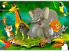 Vlies Fototapete - Colourful Safari 200x140 cm Für Kinder Produktbild-Vorschau 5