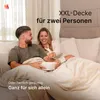 Seranova Heizdecke mit Abschaltautomatik XXL - Extra Produktbild-Vorschau 9