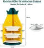 COSTWAY Kinder Spielzeugregal drehbar, Kinderzimmerregal Produktbild-Vorschau 5