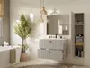 Hängendes Säulenregal für Badezimmerschrank TIGO 1D Produktbild-Vorschau 3