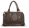Damen Schultertasche aus bedrucktem Wildleder mit Produktbild-Vorschau 4