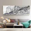 Quadro islamico Allah 60x180 cm, calligrafia araba su marmo Anteprima dell’immagine prodotto 2