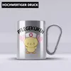 Trendation - Pflegeküken Edelstahl Tasse Karabiner Geschenk Produktbild-Vorschau 2