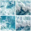 Poster - Poster ohne Rahmen - Meer Welle Ozean - 70x50 cm - Produktbild-Vorschau 8