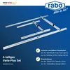 rabo Trockenschüttungslehre 6-teilig | 2 Grundschienen Produktbild-Vorschau 1