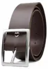 FRONHOFER Ledergürtel, 3,8 cm breit, kürzbar, silberne Produktbild-Vorschau 1