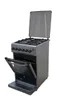 Gasline Gas-Elektro Standherd SHGE5060INX Elektrobackofen Produktbild-Vorschau 1