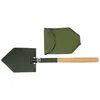 MFH Feldklappspaten mit Holzhandgriff, 61cm Produktbild-Vorschau 2