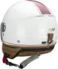 Jet Helm CGM 191V PIX VINTAGE Weißer Bordeaux Geformtes Produktbild-Vorschau 3