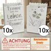 Lichtertüten 20er Set Lichttüten Papierlaternen Leuchttüten Produktbild-Vorschau 19