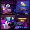 LED Hexagon Wandlampen Set, 12er RGB Spiel Licht, Produktbild-Vorschau 2