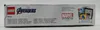 The side panel of a LEGO Marvel Super Heroes Captain America: Outrider-Attacke set box. Podgląd zdjęcia produktu