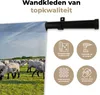 MuchoWow® Wandteppich Wandbehang Schafe - Weiß - Wolle Produktbild-Vorschau 3