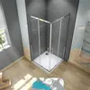 Duschkabinen eckdusche 90x90X185cm Schiebetür Eckeinstieg Produktbild-Vorschau 6