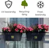 Geländerkasten Balkon mit Wasserspeicher Blumentopf Zaun Produktbild-Vorschau 11