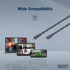 Digitus Kabel silikonowy USB, USB 40 Gb/s, 1 m, czarny, 1 Podgląd zdjęcia produktu 5