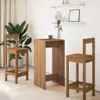 vidaXL Barový stôl Artisan dub 51x50x103,5 cm materiál na Náhľad obrázku produktu 3