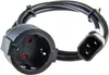 InLine Netz Adapter Kabel, Kaltgeräte C14 auf Schutzkontakt Produktbild-Vorschau 4