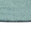 vidaXL Sets de table 6 pcs. Vert 38 cm Rond Coton Voir les images du produit 2