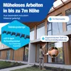 Teleskop Waschbürste bis zu 7m 3-in-1 Bürstenkopf | Produktbild-Vorschau 3