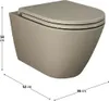 RAK Feeling WC RST23514A spülrandlos wandhängend, Produktbild-Vorschau 3