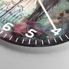 Wanduhr - Rund - Glasuhr - Fantasie Tor Garten - 40x40cm - Produktbild-Vorschau 5