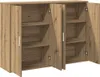 vidaXL Komoda 2 ks Artisan – dub 60 x 31 x 84 cm Náhľad obrázku produktu 3