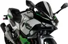 Ekran PUIG z-racing czarny 400x335mm do Kawasaki Podgląd zdjęcia produktu 3