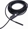 A black endoscope inspection camera with a coiled cable and a control box with a button. Náhled obrázku produktu