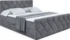 ALTDECOR Boxspringbett mit Fußteil, H4 Matratze und Topper Produktbild-Vorschau 2