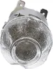 A close-up, low-angle view of a light bulb assembly with a textured glass cover and metal mounting brackets. Produktbild-Vorschau