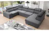 Ecksofa U-Form Sofa Couch Textil Sofas Design Produktbild-Vorschau 3
