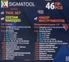 Sigmatool Tool Set 46Pcs Náhled obrázku produktu 4