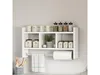 Skye Decor, Asya - Whıte, nástěnné police, bílá, 63,6 x 35 Náhled obrázku produktu 2