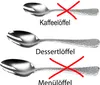 Set di posate Solex Lena 6 pezzi cucchiaio da dessert Anteprima dell’immagine prodotto 2