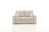 A studio shot of a sofa on a white background. Produktbild-Vorschau