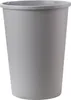 A plain, full-shot image of a gray trash can against a white background. Produktbild-Vorschau