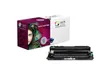 A product shot of a laser printer drum unit and its packaging, set against a white background. Produktbild-Vorschau