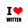 Kiwistar - Autoaufkleber - 8x8 cm - außen klebend - I love Produktbild-Vorschau 1