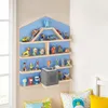 tectake® Mylittle Story nástěnná police 50 x 15,5 x 60 cm, Náhled obrázku produktu 10