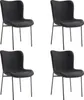 tectake® Polsterstuhl Tessa ergonomische Form mit hoher Produktbild-Vorschau 10