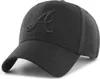 47 Brand Snapback Cap - MLB Atlanta Braves schwarz Podgląd zdjęcia produktu 1