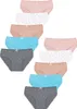 10er Set Mädchen Slips - Sterne - Bunt Produktbild-Vorschau 1
