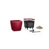 LECHUZA-Pflanzgefäß QUADRO Premium LS 50 Scarlet Rot Produktbild-Vorschau 2