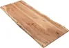 Tischplatte 140x60 cm Toni, Holzplatte Akazienholz massiv + Produktbild-Vorschau 3