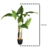 Sztuczna roślina w donicy BANANOWIEC, 132 cm Podgląd zdjęcia produktu 6