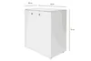 Aktenschrank Vandol mini weiß 74 cm hoch Produktbild-Vorschau 6